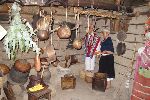 Traditionelle Hütte im Museo del sitio Inti-Ñan<br />© A.Schmitz
