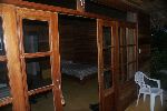 Blick in den Bungalow