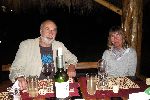 beim Abendessen – Stefan und Renate<br />© A.Schmitz