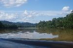 Fahrt über den Río Arajuno von der Liana Lodge zur Isla Anaconda