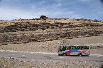 Wechsellagerung von Pyroklastika des Vulkans Chimborazo