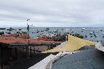 Blick über die Hafenbucht von Puerto Baquerizo Moreno auf San Cristóbal<br />© A.Schmitz
