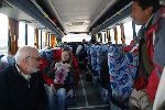 Bus auf dem südamerikanischen Kontinent