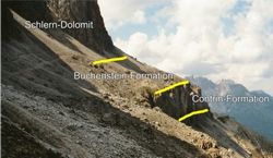 b) Der Rosengarten oberhalb der Rosengartenhütte
