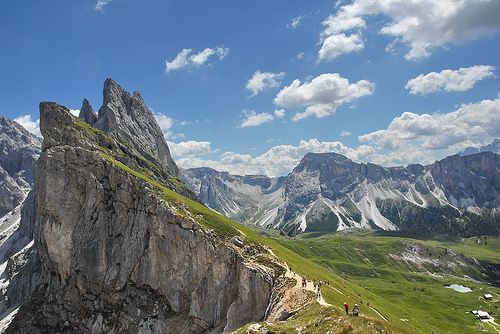 Die Seceda bei St. Ulrich